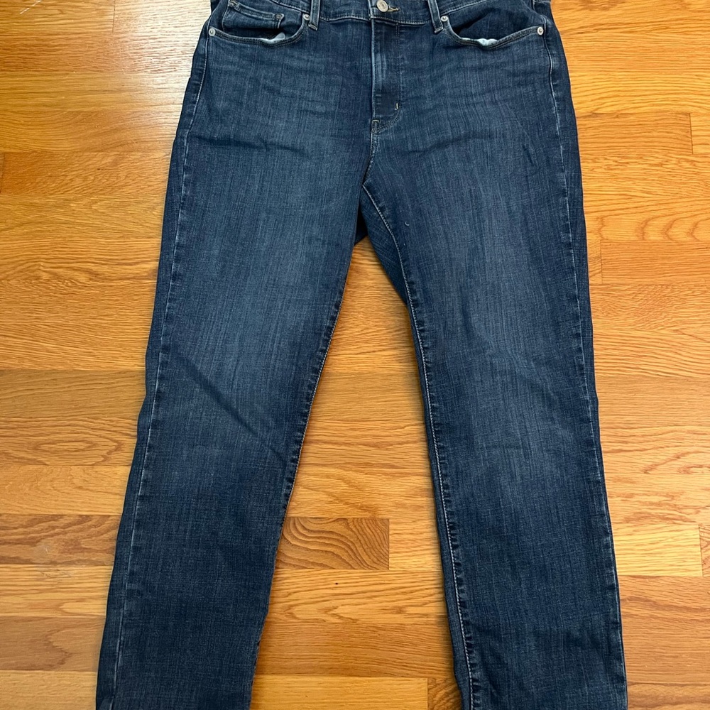 Levi's Blue Straight Leg Jeans Classic Style